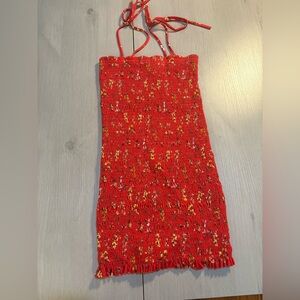 Forever  21 red stretchy dress